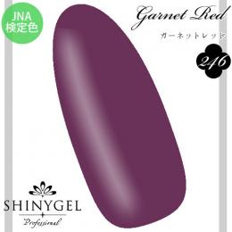シャイニージェル カラー4g ガーネットレッド 246