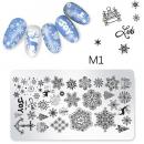 セレクション スタンピングプレート クリスマス M1