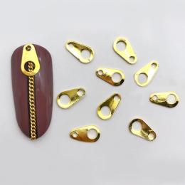 セレクション ジッパースタッズL ゴールド 10P