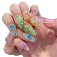 セレクション ストーンフラワー ミックス 6mm 10P