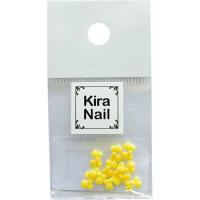 KiraNail ミニカラーリボン コルデラ イエロー 10P