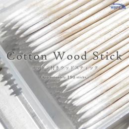 WSPT コットン付き ウッドスティック