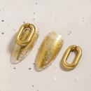 セレクション リングバックル マットゴールド 10P #2