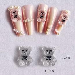 セレクション くまパーツ クリア 2P