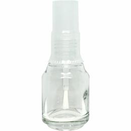 ナチュラルフィールド エナメルボトル丸瓶 クリア 15ml