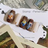 写ネイル+ スタンプ パターンディック KYO-P01