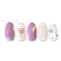 写ネイル+Blink SnowflakesアメシストBS-P02