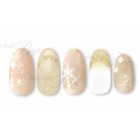 写ネイル+smile font-Ch.Gold- RUMI-PSF07
