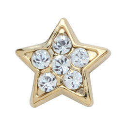 プリティーネイル PN704G1 キューティースター ゴールド