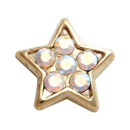 プリティーネイルPN704G2キューティ-スタ オーロラゴールド